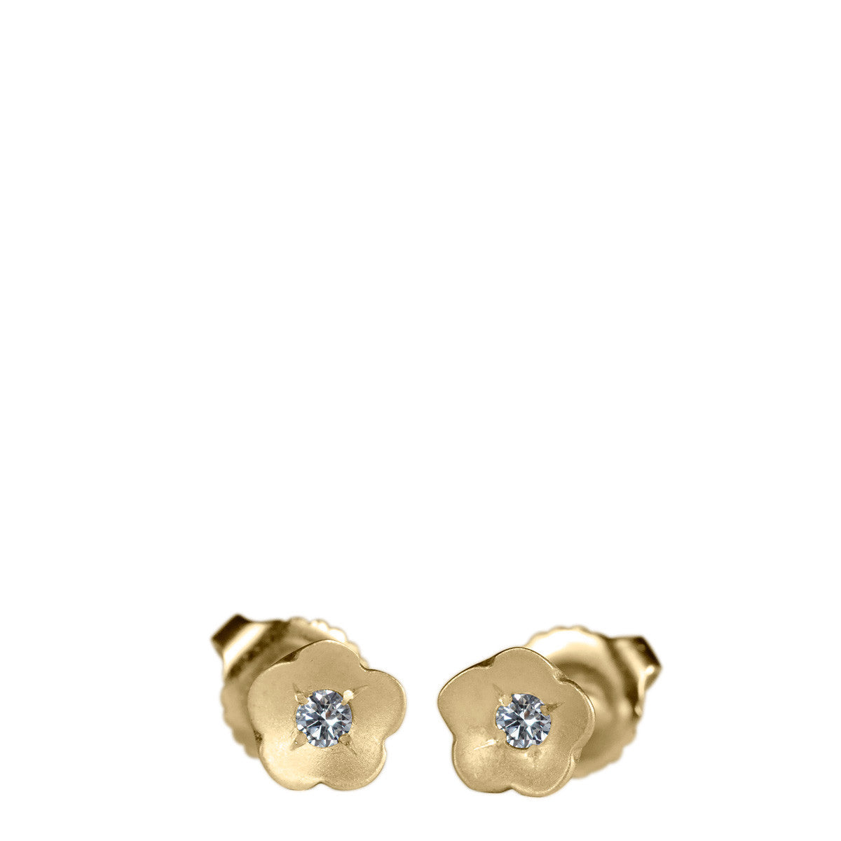 当店の記念日 専用 Me&Ro 10K Gold Teardrop Om Stud Earrings www