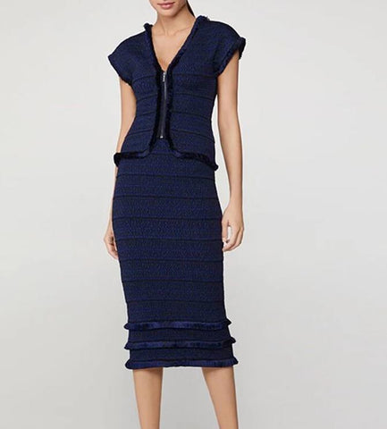 valeria dress dark blue