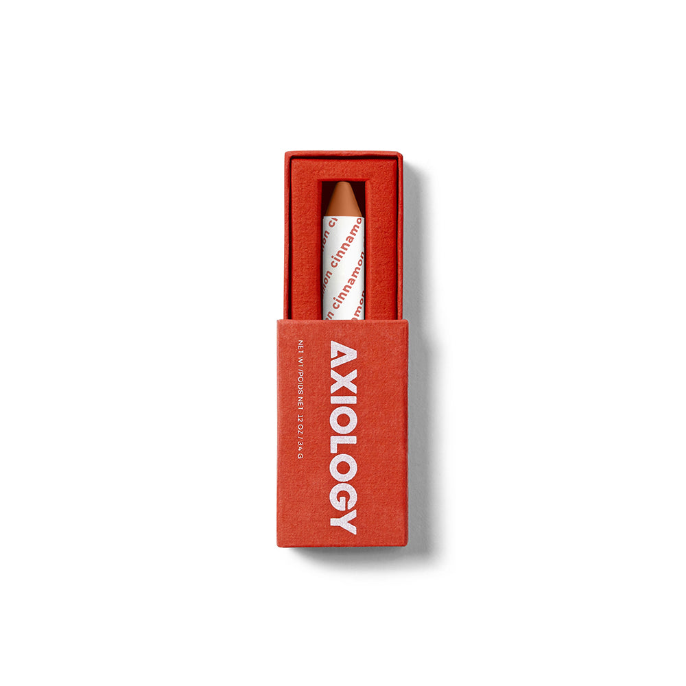 Shop Axiology Vegan 3-in-1 Balmie Crayon For Lips, Eyes & Cheeks In Cinnamon