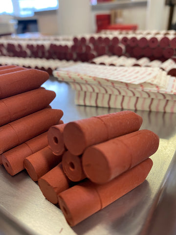 Axiology Balmies waiting to be hand warapped