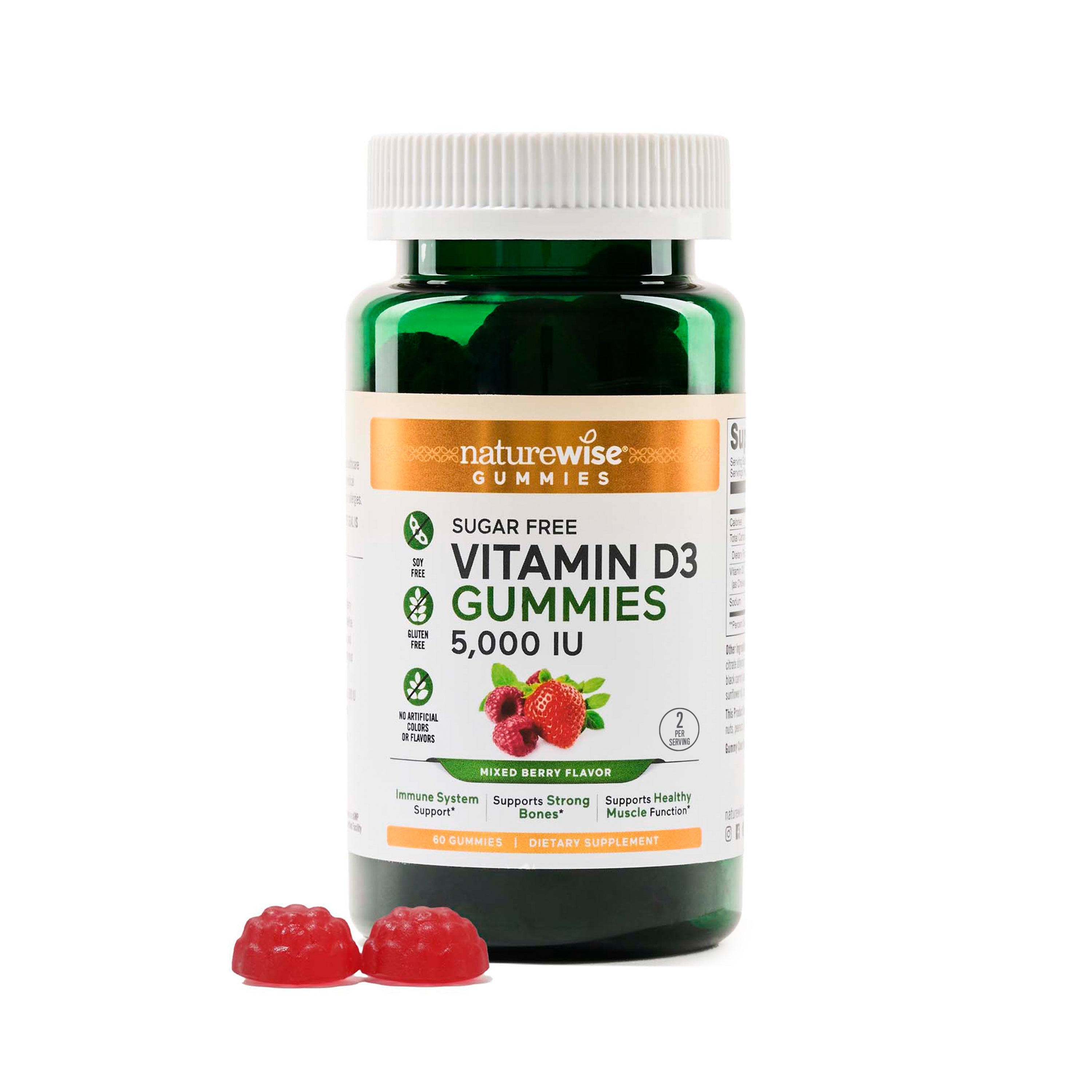 Sugar Free Vitamin D3 Gummies