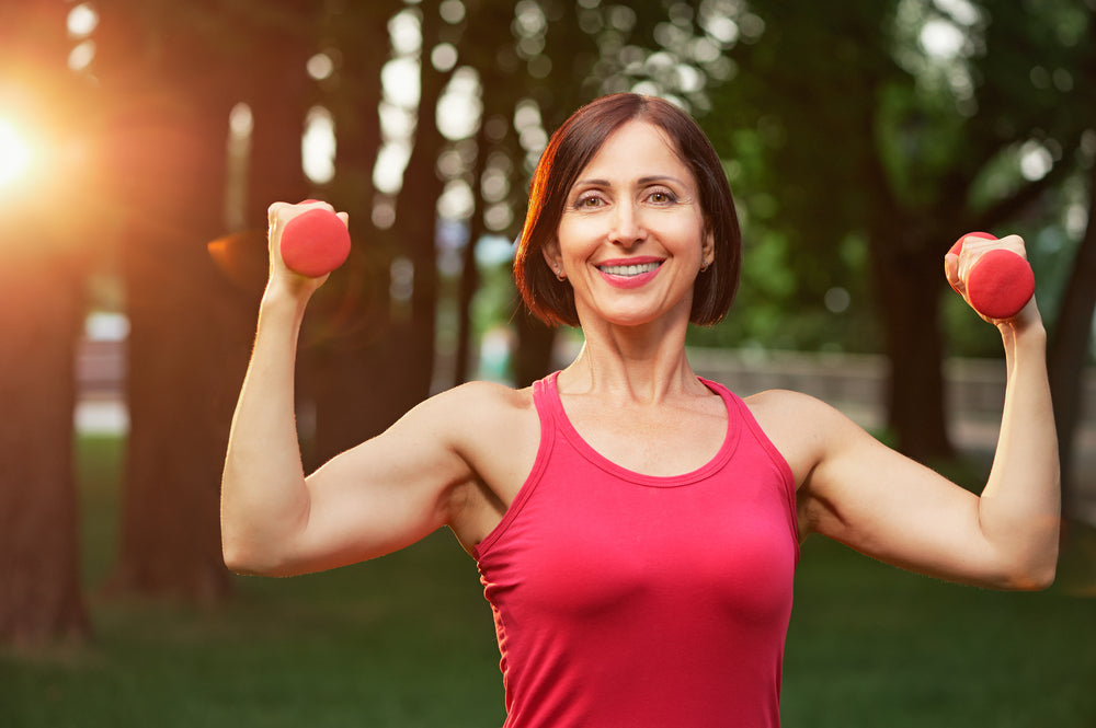 Women Lifting Weights