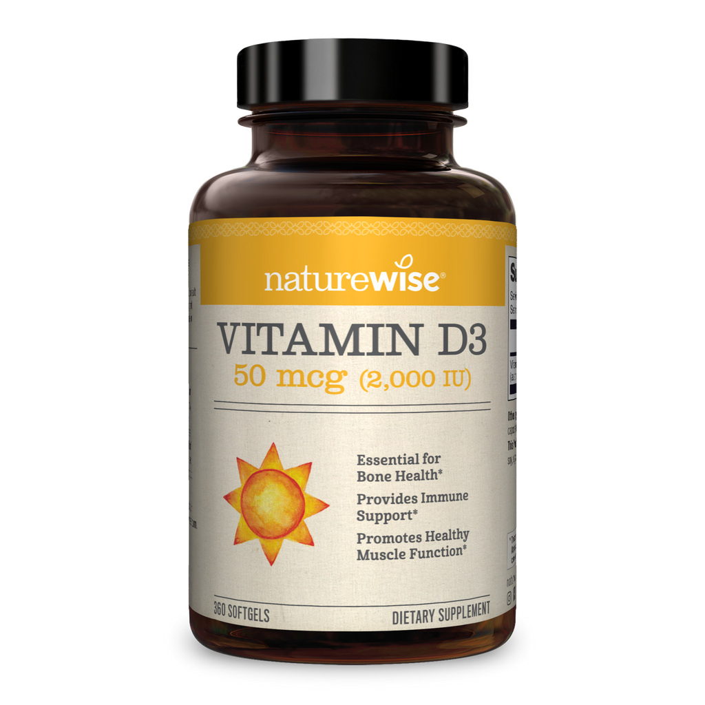 Vitamin D3 2,000 IU - – NatureWise