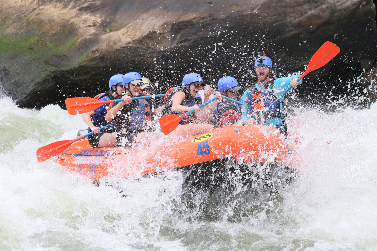 how to whitewater raft