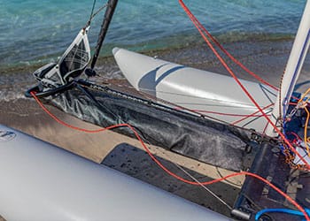 inflatable sailing catamaran