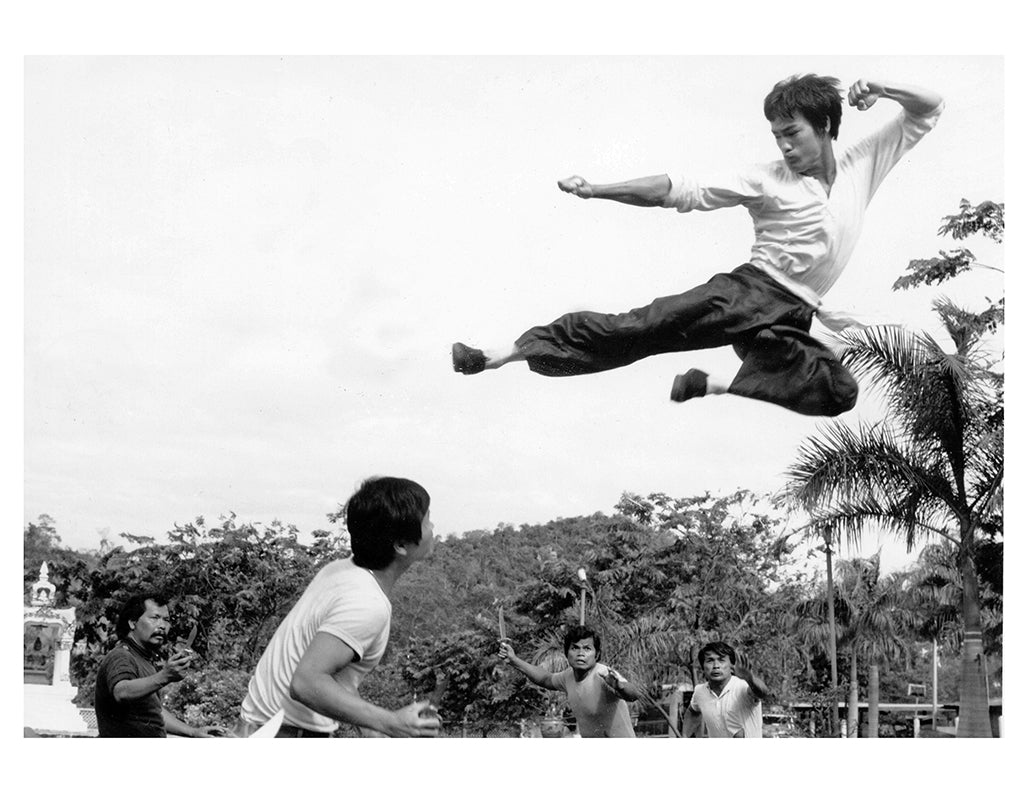 bruce lee kick