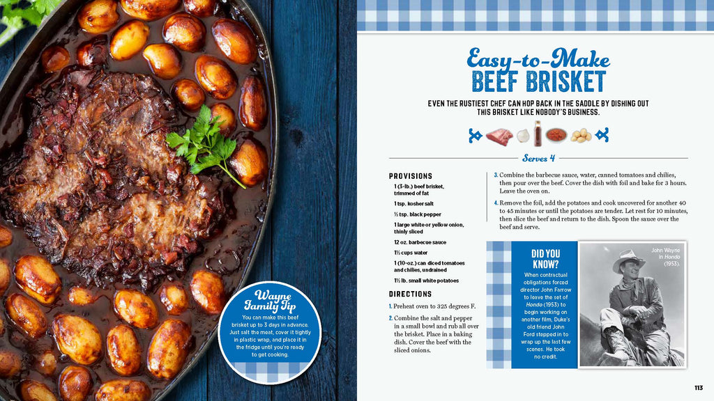 John Wayne's East-to-Make Beef Brisket