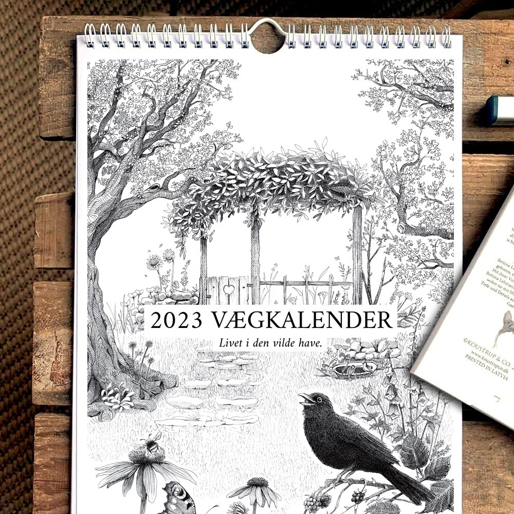 Vægkalender – Draw Doodles Study