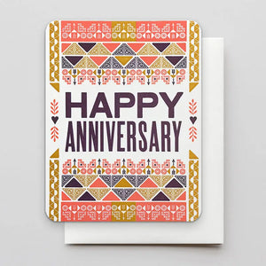 Anniversary Fiesta Card - Blackwater