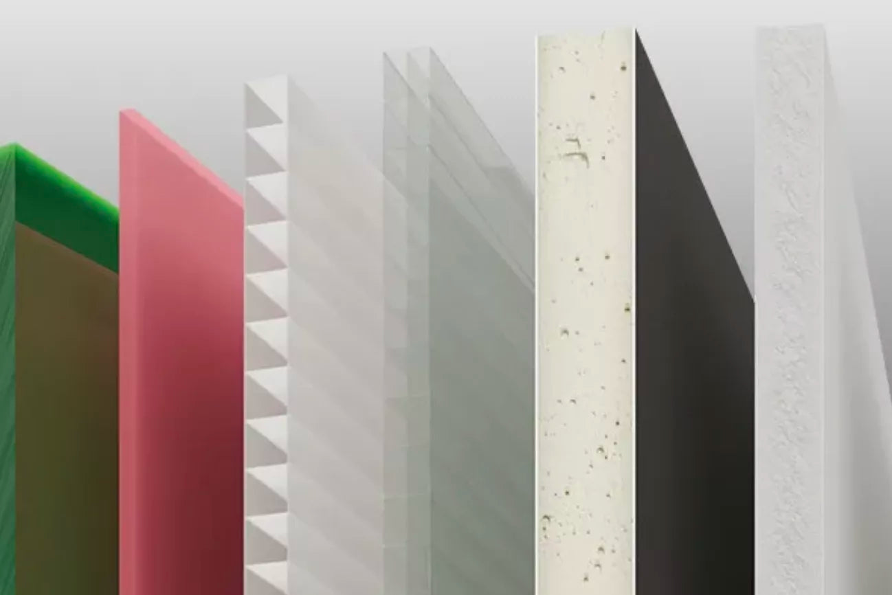 panneau composite aluminium vs PVC expansé vs PMMA