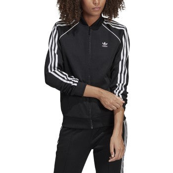 adidas sst track jacket black