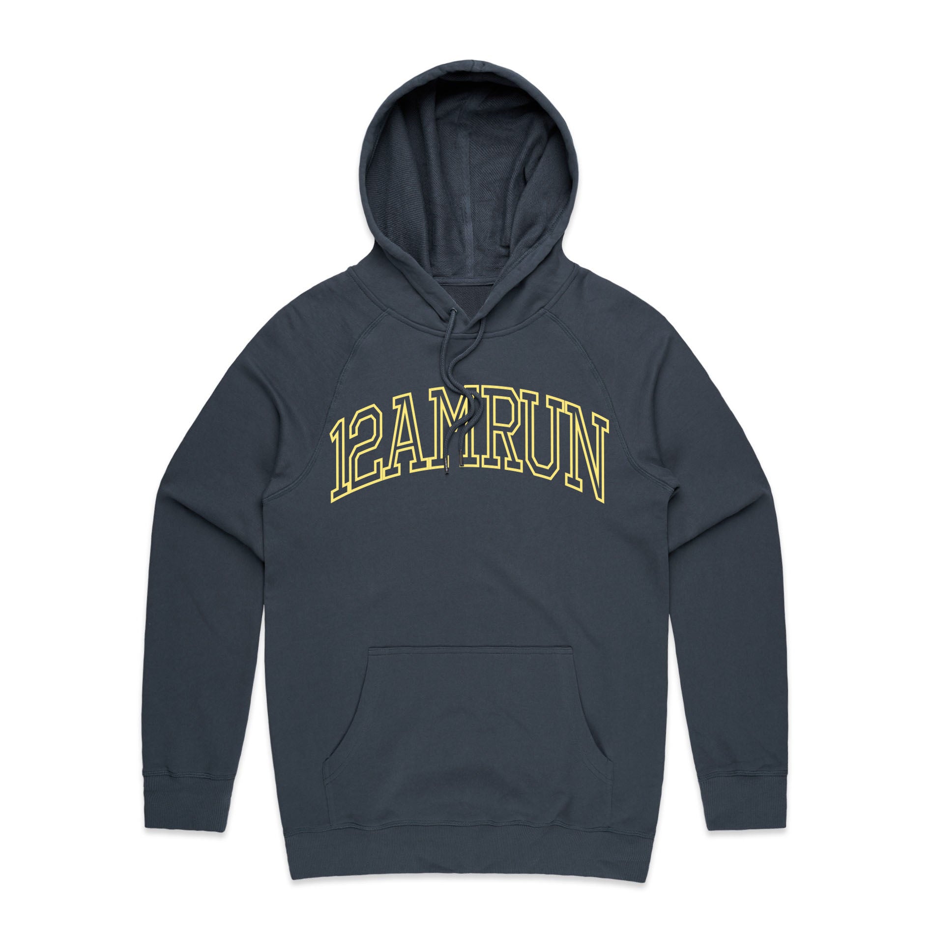 yellow college hoodie