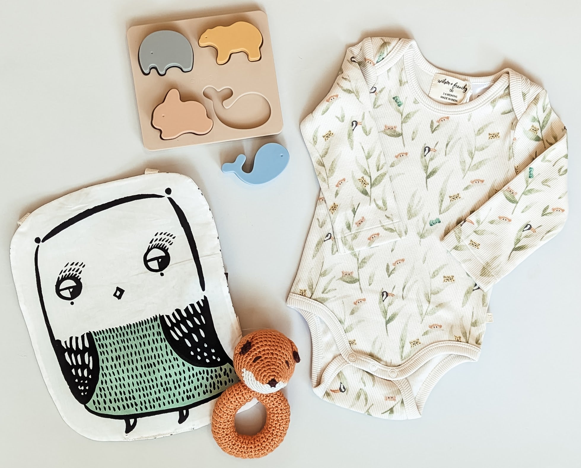 Unique baby shower gifts with an animal theme