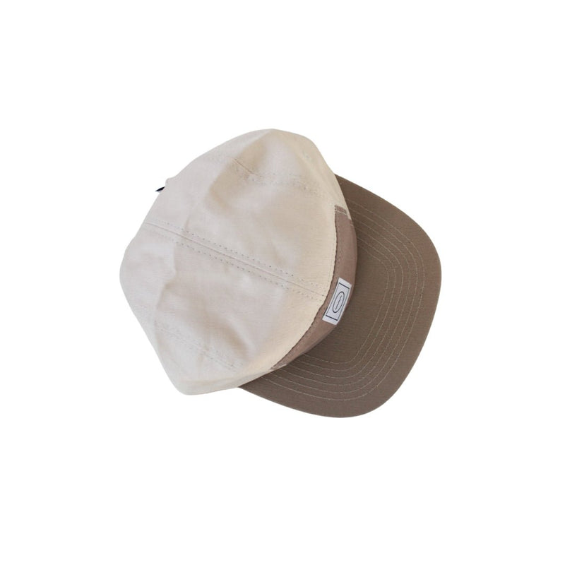 Cotton Five-Panel Hat | Sand - Little Nomad