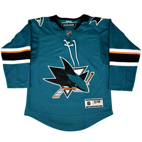 teal sharks jersey