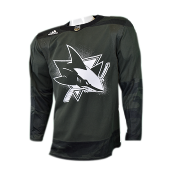 camo sharks jersey