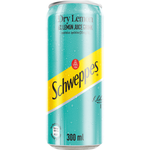 Schweppes Dry Lemon 300 Ml Aubergine Foods