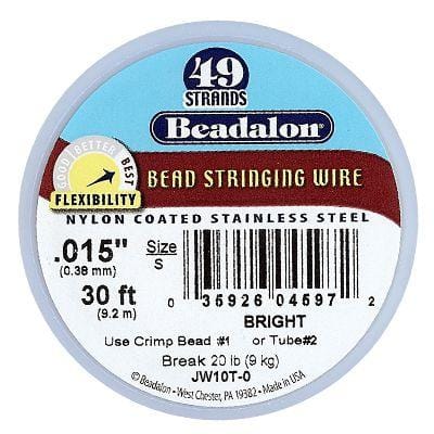 Beadalon Elasticity Clear Stretchy Cord Bulk Spool 1mm x 328 feet