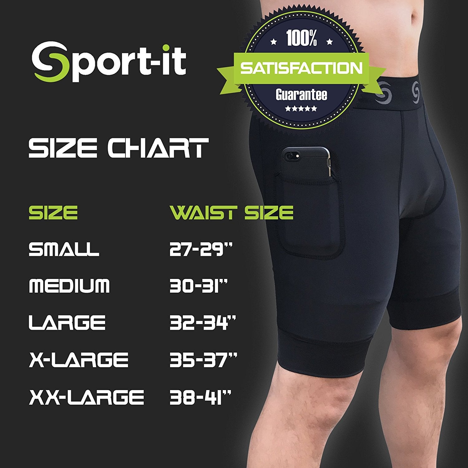 mens running pants with cell phone pocket