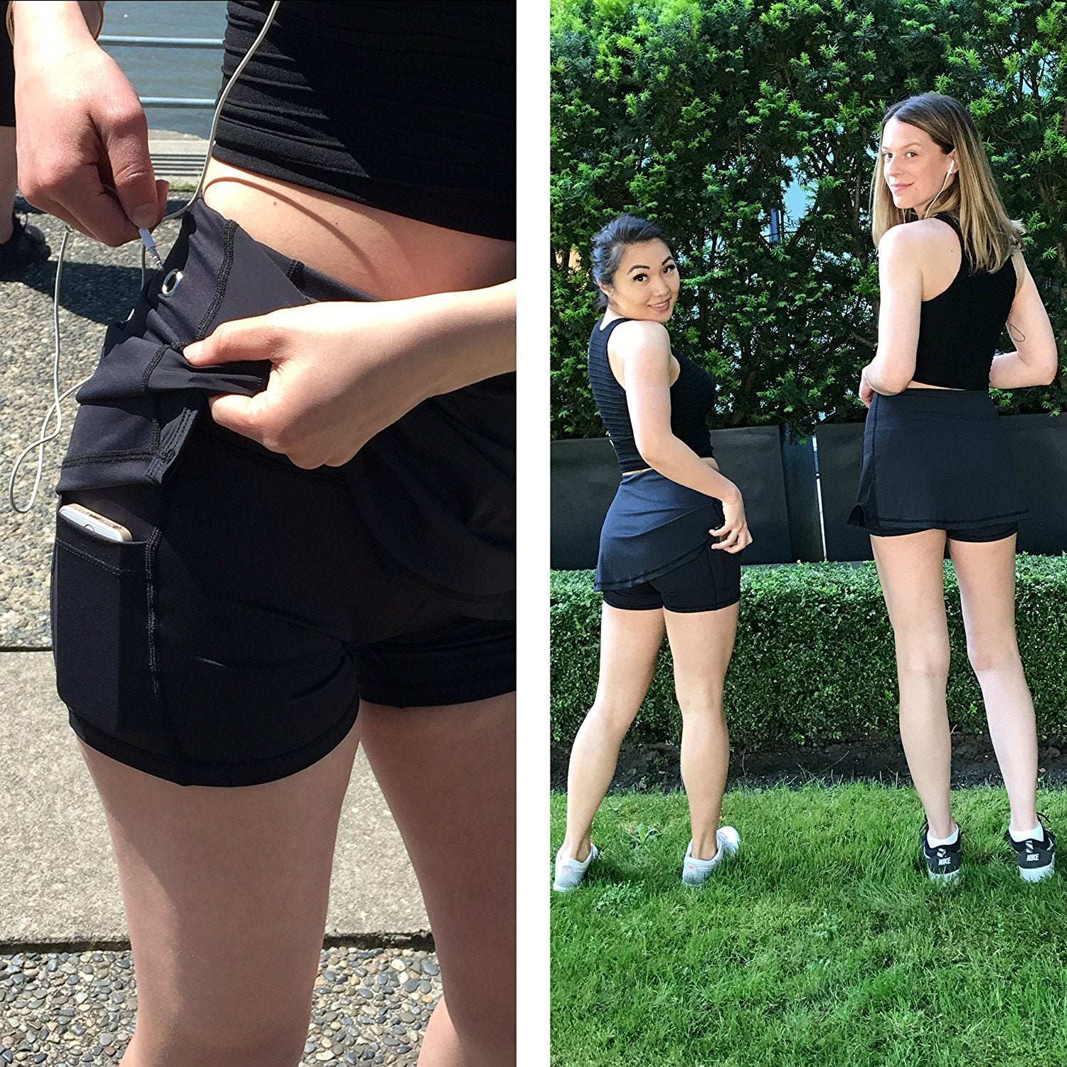 TENNIS SKORT with Built-in Shorts 