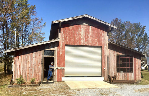 Walter Forge in North East Alabama. Studio of Artist Blacksmith Walter Howell