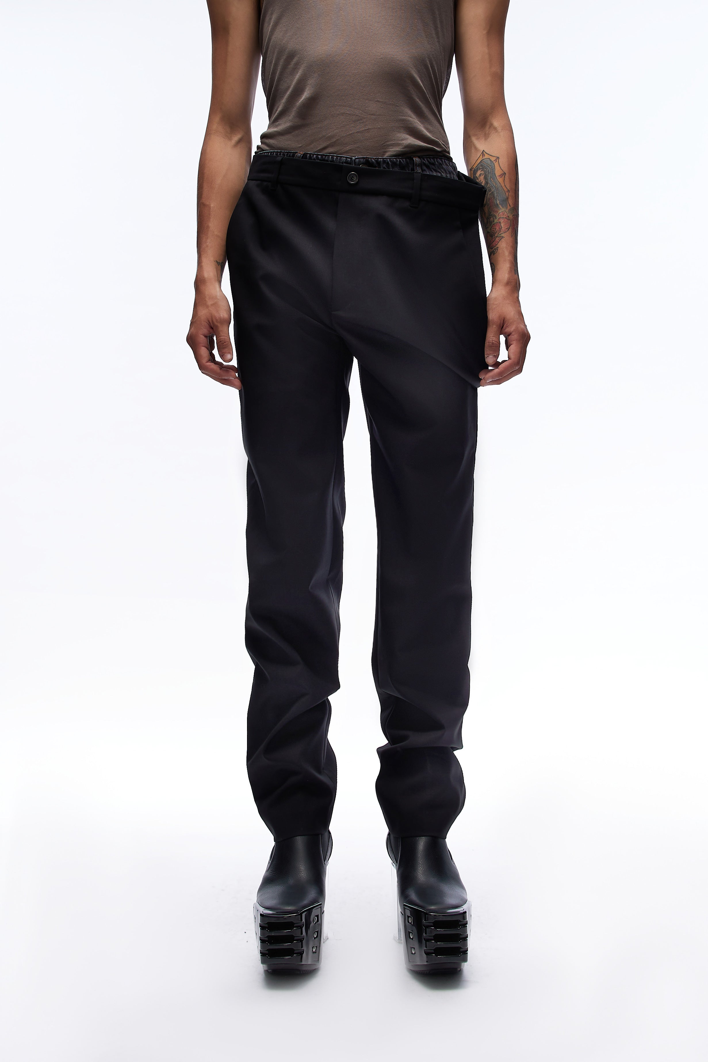 Lazy Trouser With Denim Black Y/Project