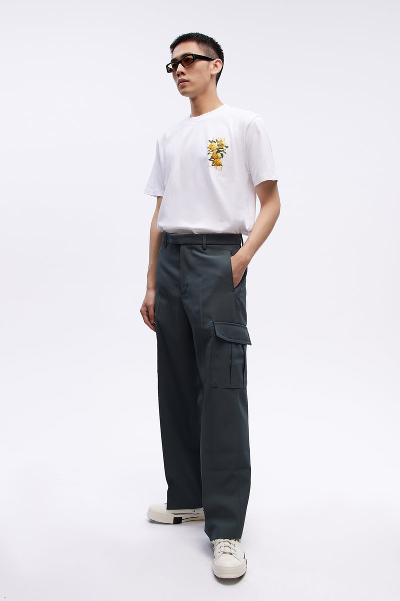 Second layer DISASTER TROUSERS SAGE-