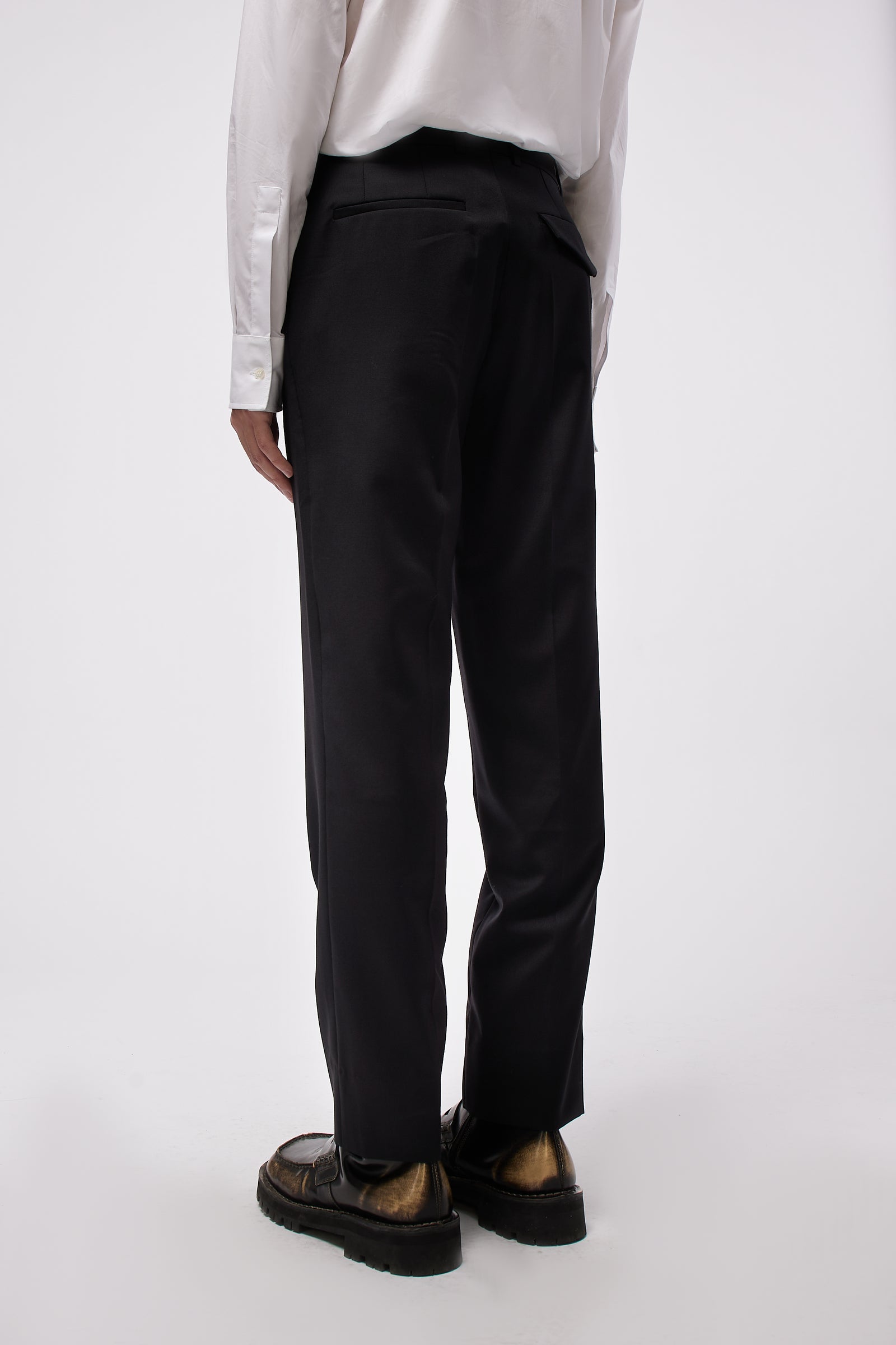 NAMACHEKO 21AW TAILORED BIKER TROUSER | www.sokoloffart.com