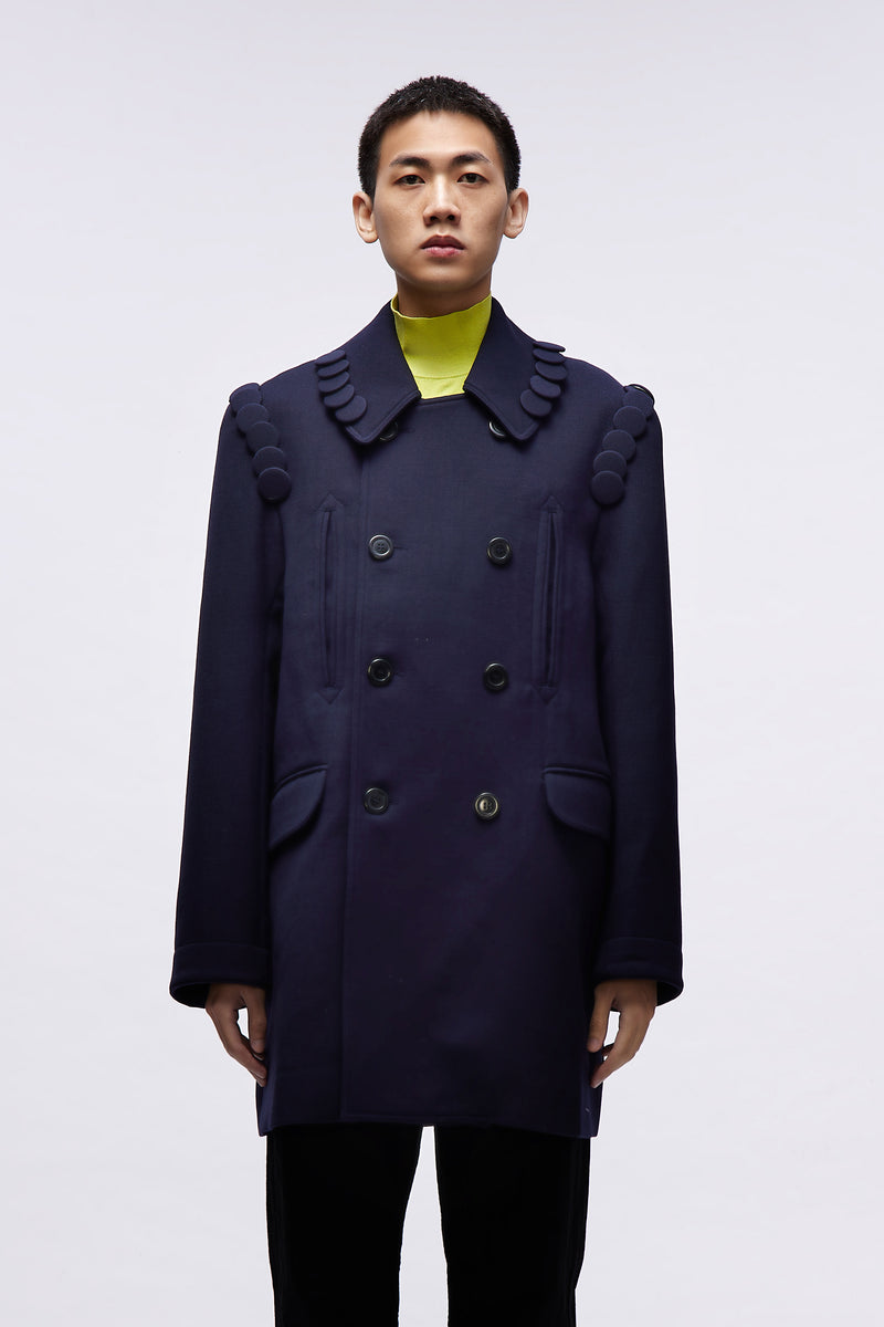 STEFAN COOKE 20aw Boat-Neck Coat | eclipseseal.com