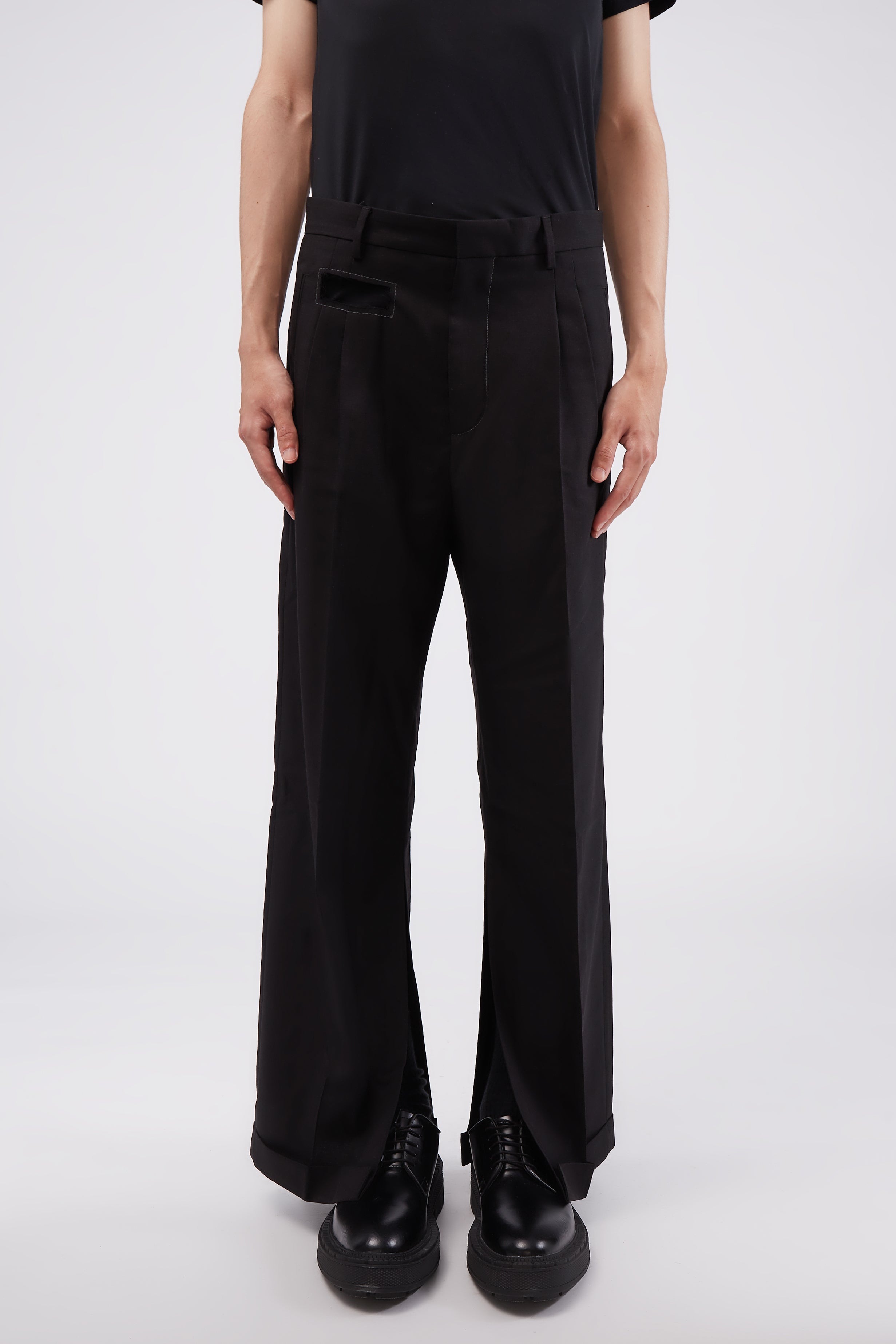 high rise trousers