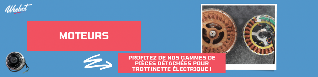 Collection Moteurs Weebot pour Trottinette Électrique Pas Cher