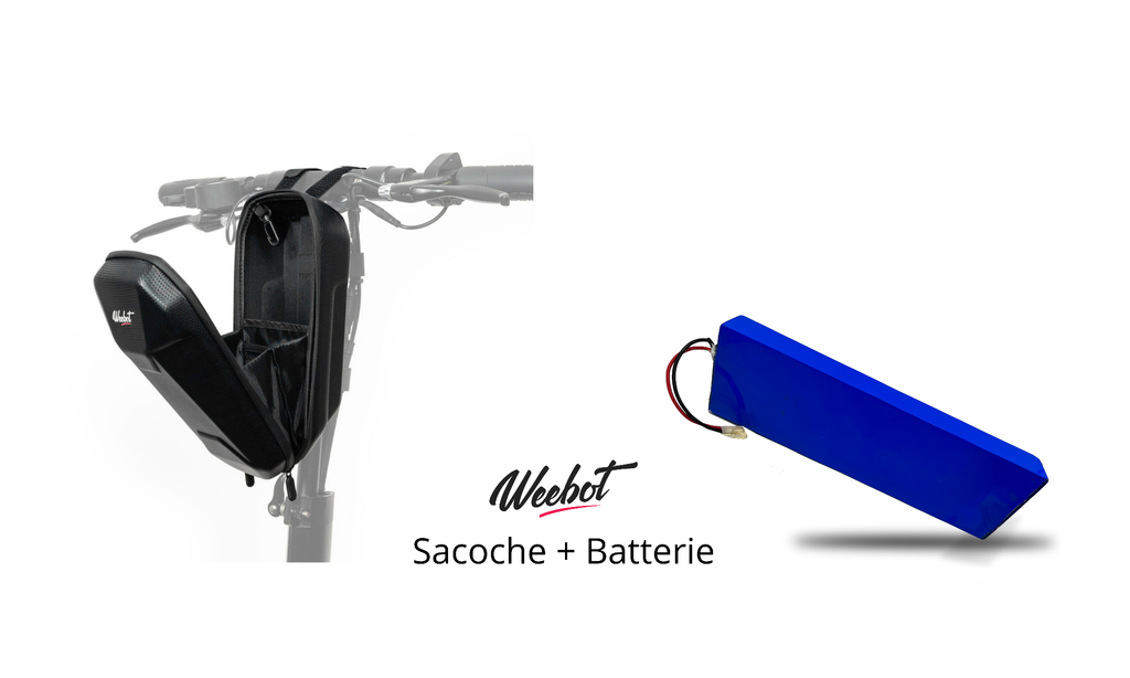 Sacoche + batterie externe Weebot