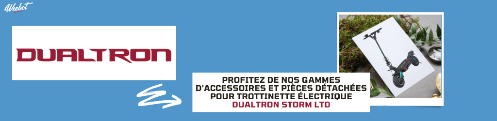 Accessoires et pièces détachées pour trottinette électrique Dualtron Storm LTD