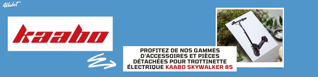 Accessoires et Pièces Détachées pour Trottinette Électrique Kaabo Skywalker 8s