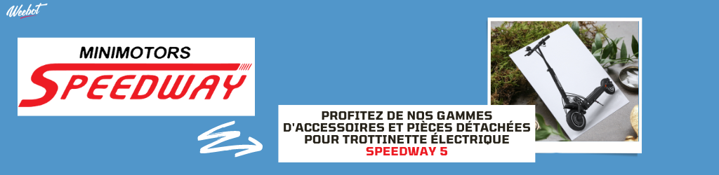 Accessoires et Pièces Détachées pour Trottinette Électrique Speedway 5