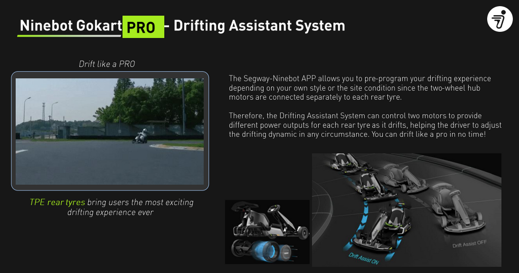 Assistance au drift gokart PRO by ninbeot