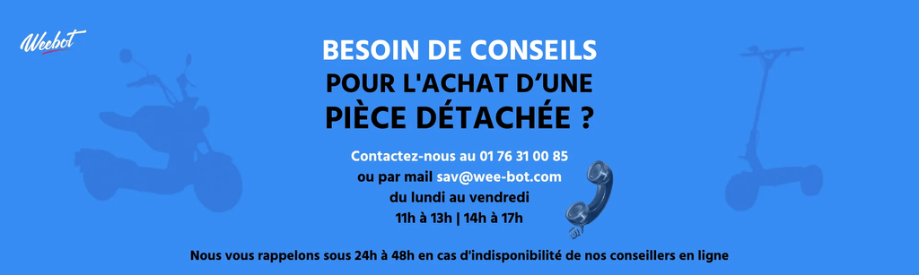 besoin de conseil pour l'achat d'une pi!ce détachées trottinette électrique