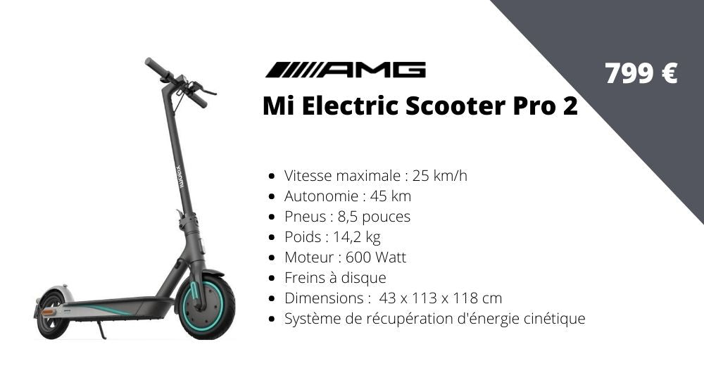 Trottinette électrique Xiaomi Mi Electric Scooter Pro 2