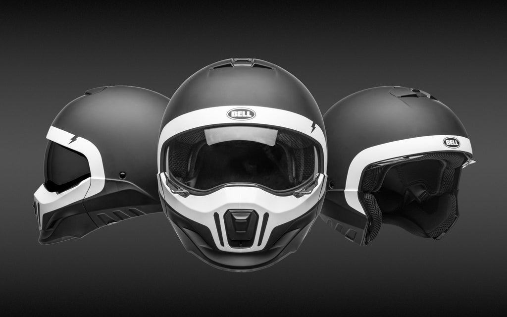 Bell Broozer Helmet - Convertible Helmet (Full & Jet)