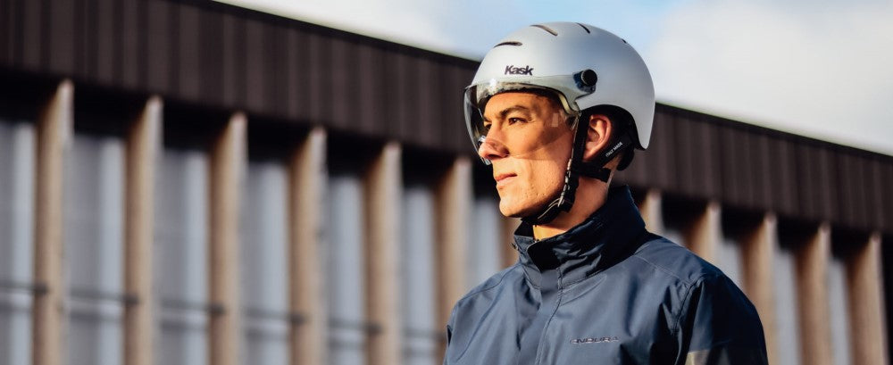 casque de vélo kask avec visière urban lifestyle