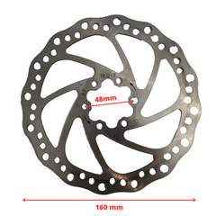 disque de frein à pétale 160mm pour trottinette électrique Dualtron Ultra 2 et Kaabo Wolf Warrior