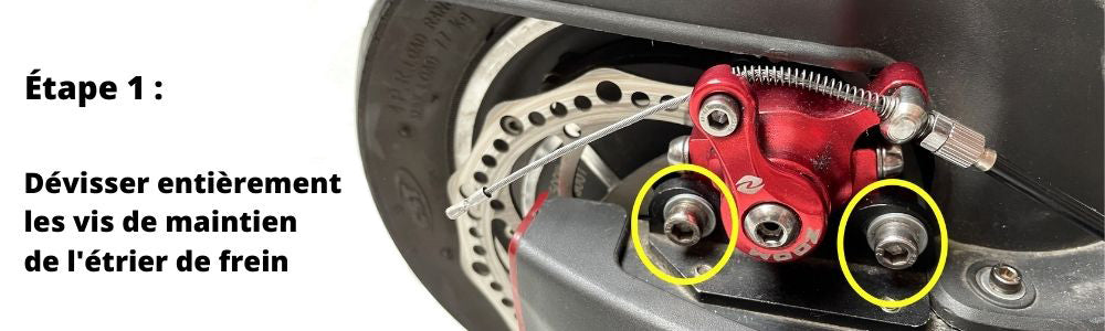 Comment régler des freins à disque mécaniques sur une trottinette  électrique en 2 minutes ! 