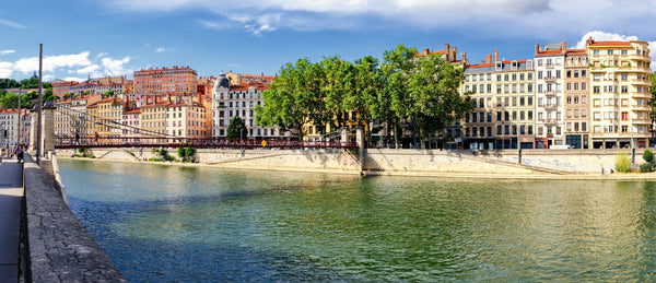 les quais de Saône en trottinette electrique