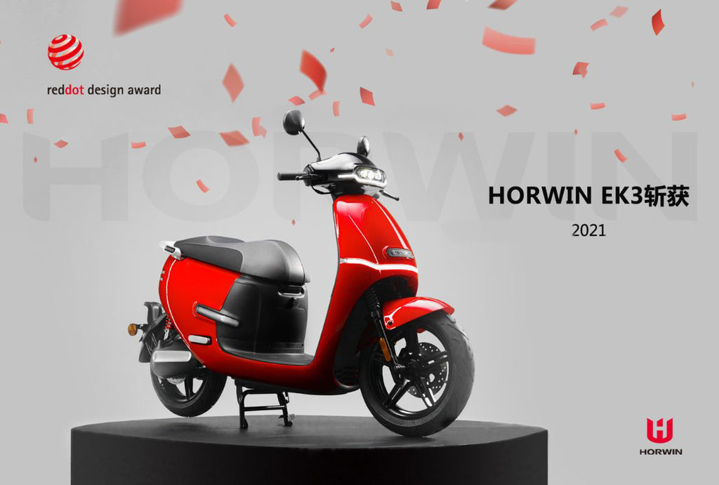 scooter electrique horwin ek3 reddot design award vainqueur