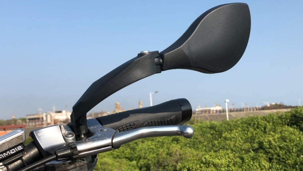 rétroviseur pour vélo fixation guidon visibilité arrière sécurité