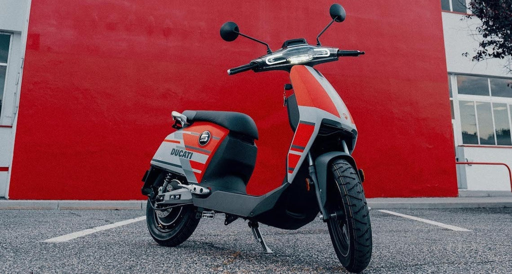 ducati super soco cux electric scooter