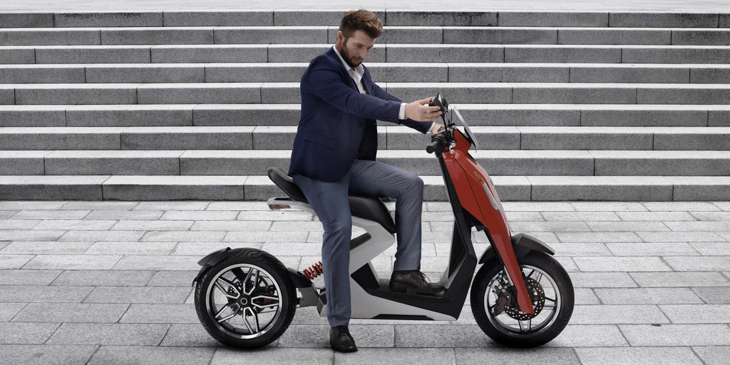 scooter électrique zapp i300 lifestyle rouge