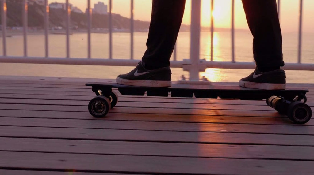 skateboard electric skateboard slick revolution lifestyle