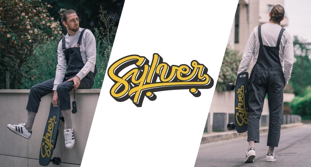 Utrolig fraktion maksimere SYLVER: New Trendy French Electric Skateboard Brand
