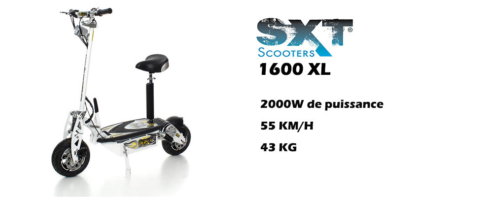 trottinette électrique avec selle sxt 1600 XL